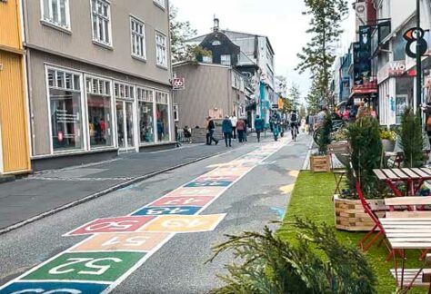 hopscotch at Iceland